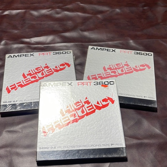 🎶🎞️ Vintage Ampex PRT 3600 Recording 7” Tape 🎶🎞️ - Picture 1 of 15